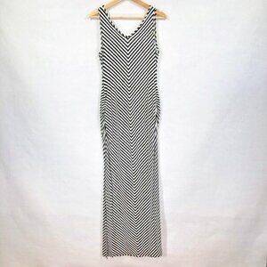 🔥 3/$15 🔥Old Navy Maternity Sleeveless Maxi Dress Striped Pregnancy Summer S